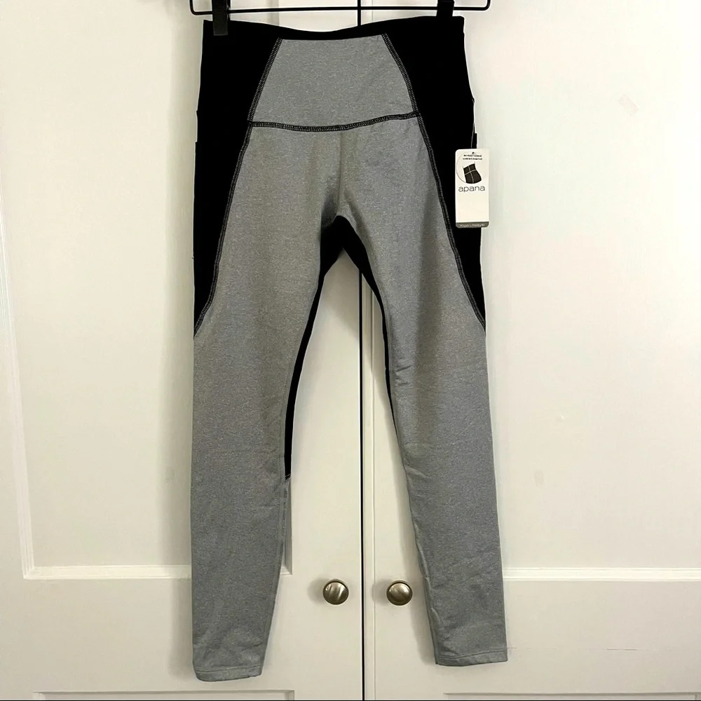 Apana Yoga Lifestyle Leggings with Pockets - Picture 2 of 12